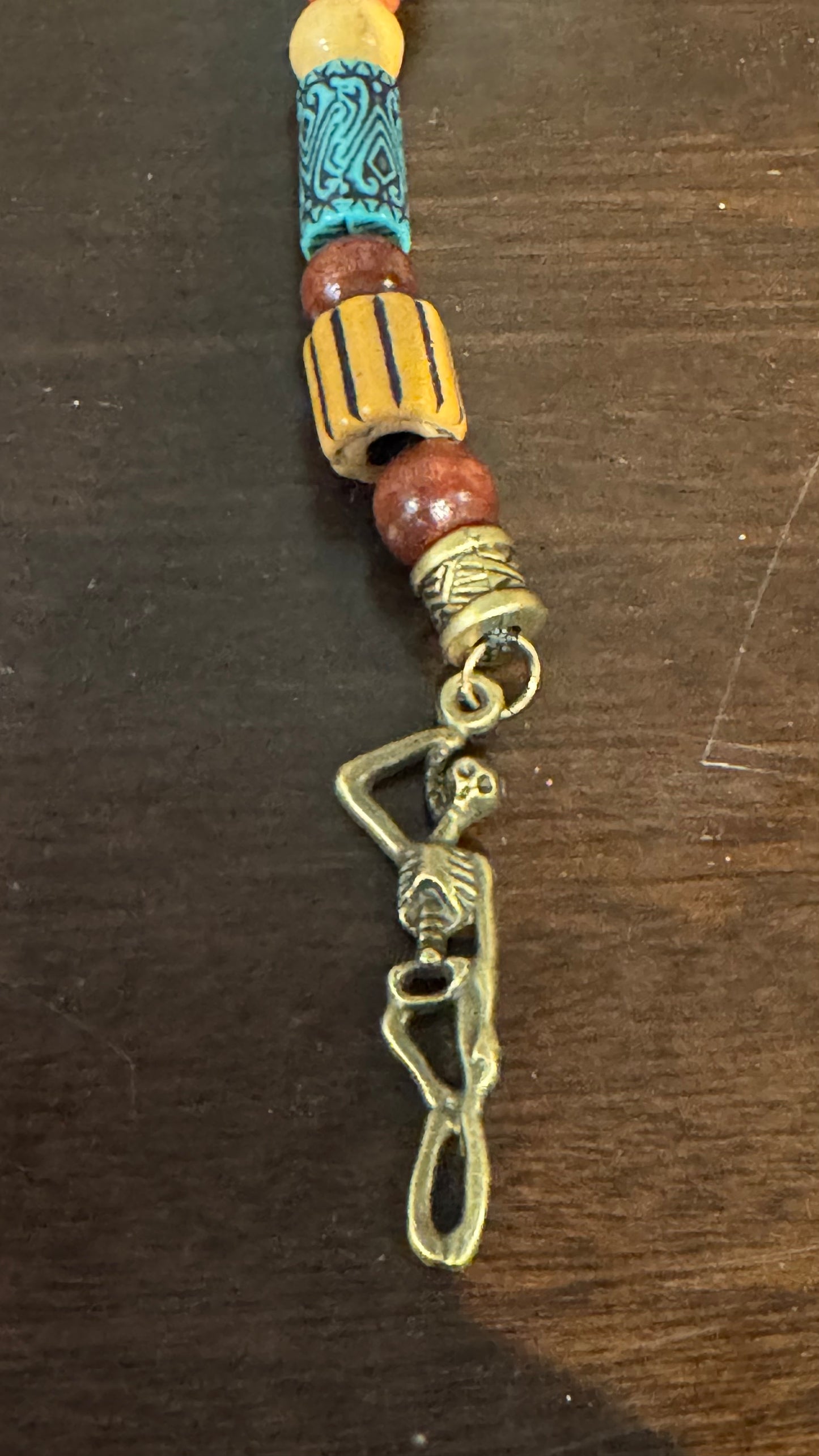 Skeleton Pirate Hair Beads