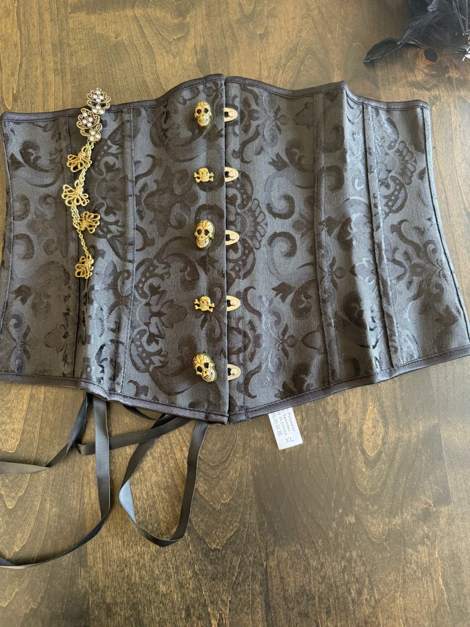 Pirate Designed Corset #1 adorned with Octopus