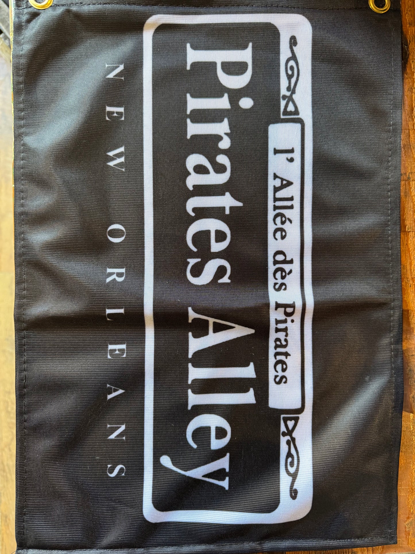 Pirates Alley Flag 18"Wx 12" H