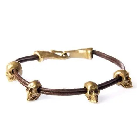 Four Skulls Bracelet (Men Size)