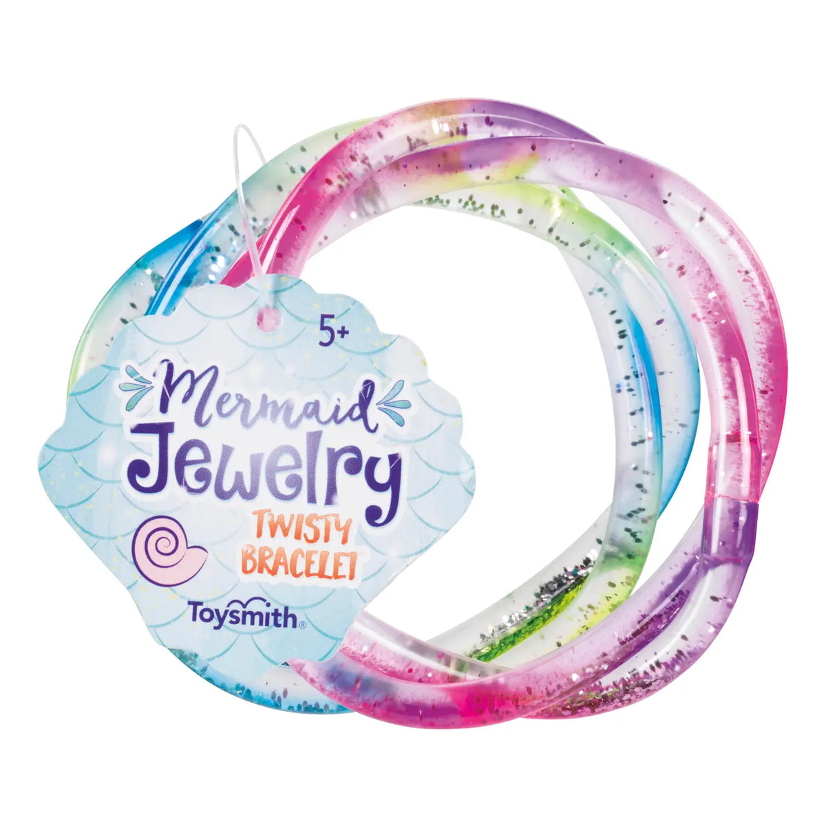 Mermaid Twisty Bracelets, 2-Piece Set, Assorted