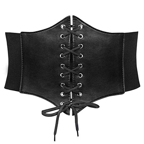 Elastic Corset Belt (Black)