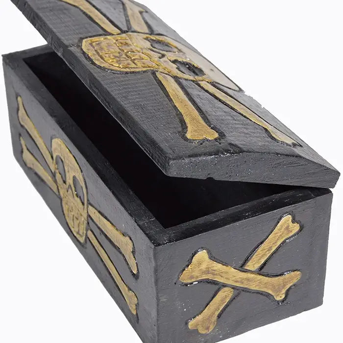 Skull Wooden Box