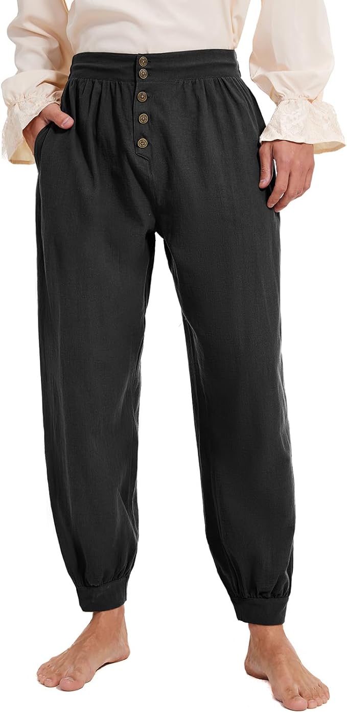Century Star Pirate Pants Black M