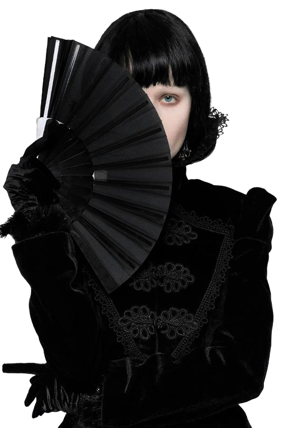 Black Hand- Held Fan
