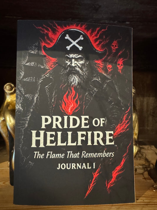 Pride of Hellfire Book- Journal 1 author Michael Juneau