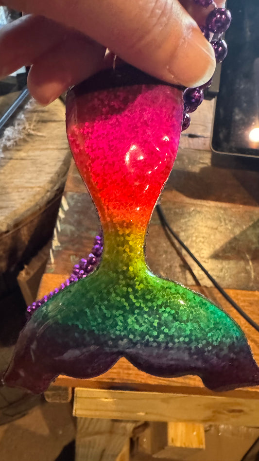 Mermaid tail - rainbow tail