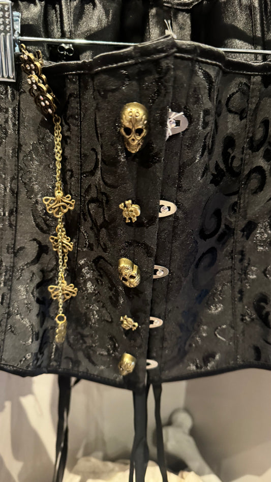 Pirate Designed Corset various adornments