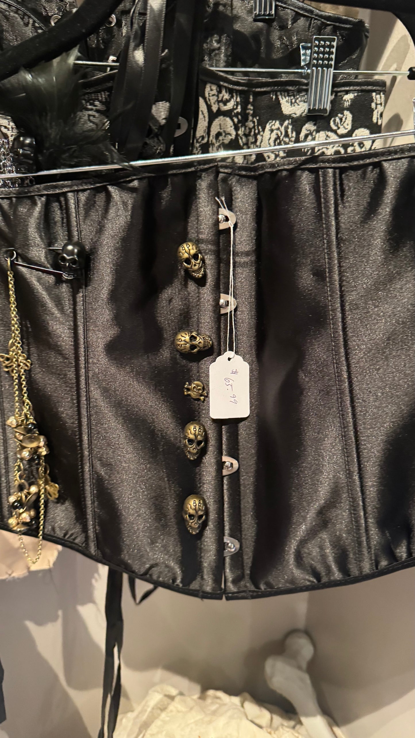Pirate Designed Corset various adornments