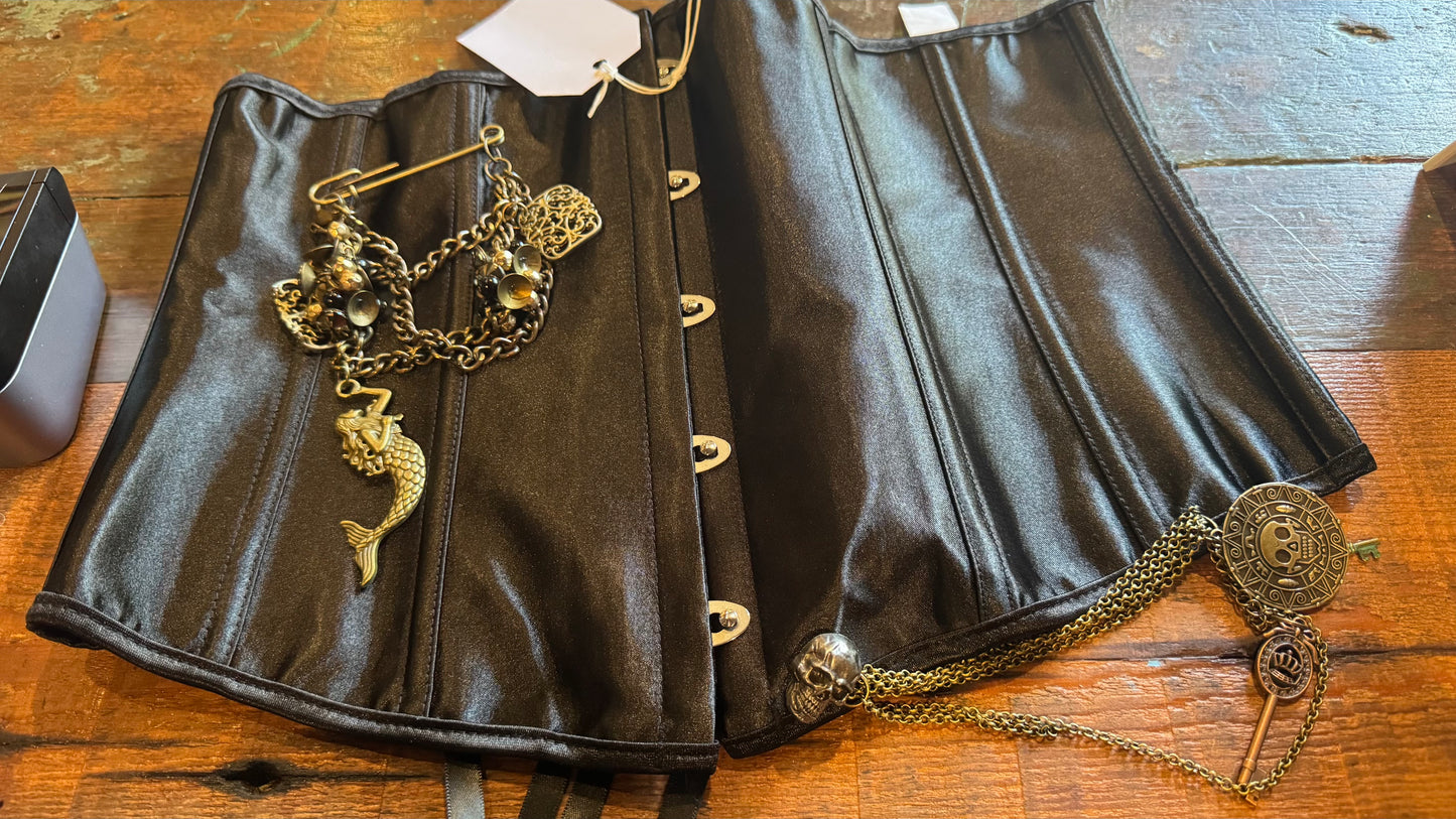 "Rising Tides" Underbust Corset