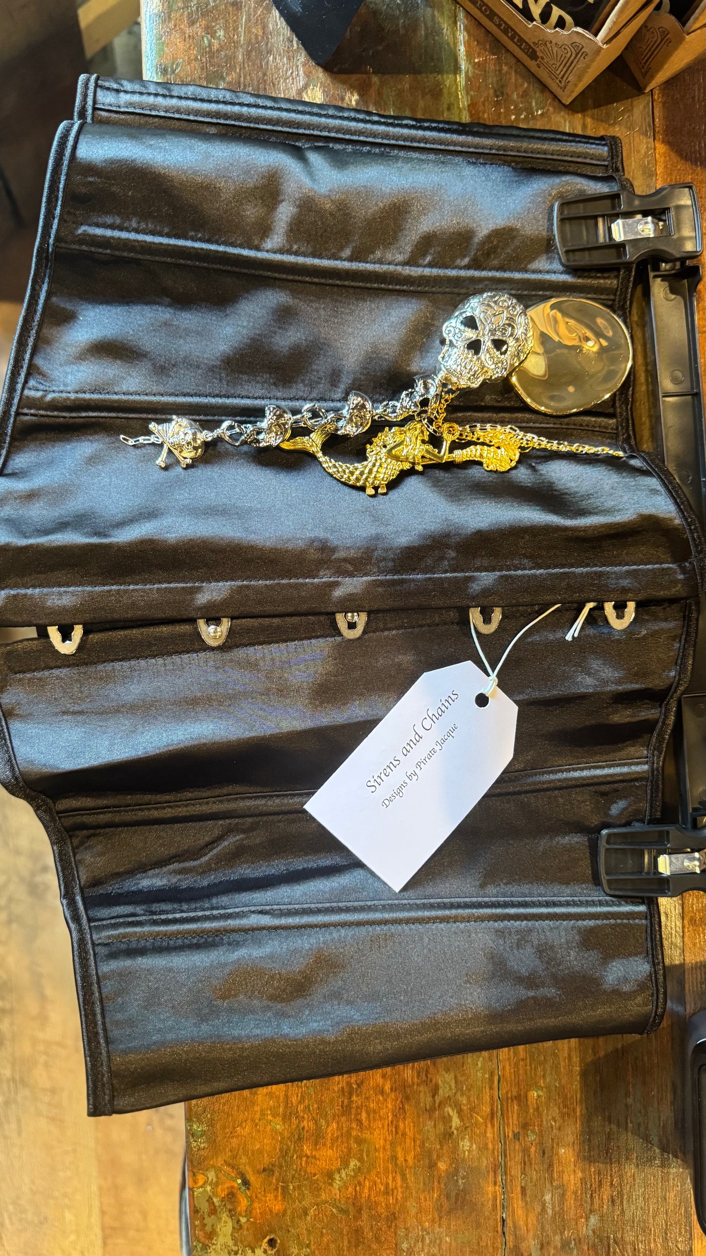 "Moon Rising" Underbust Corset designed by Pirate Jacque