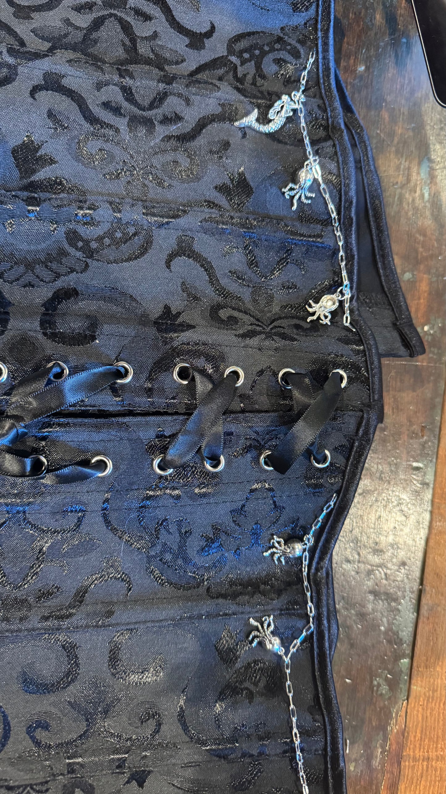 "Sweet Abyss" Underbust Corset designed by Pirate Jacque