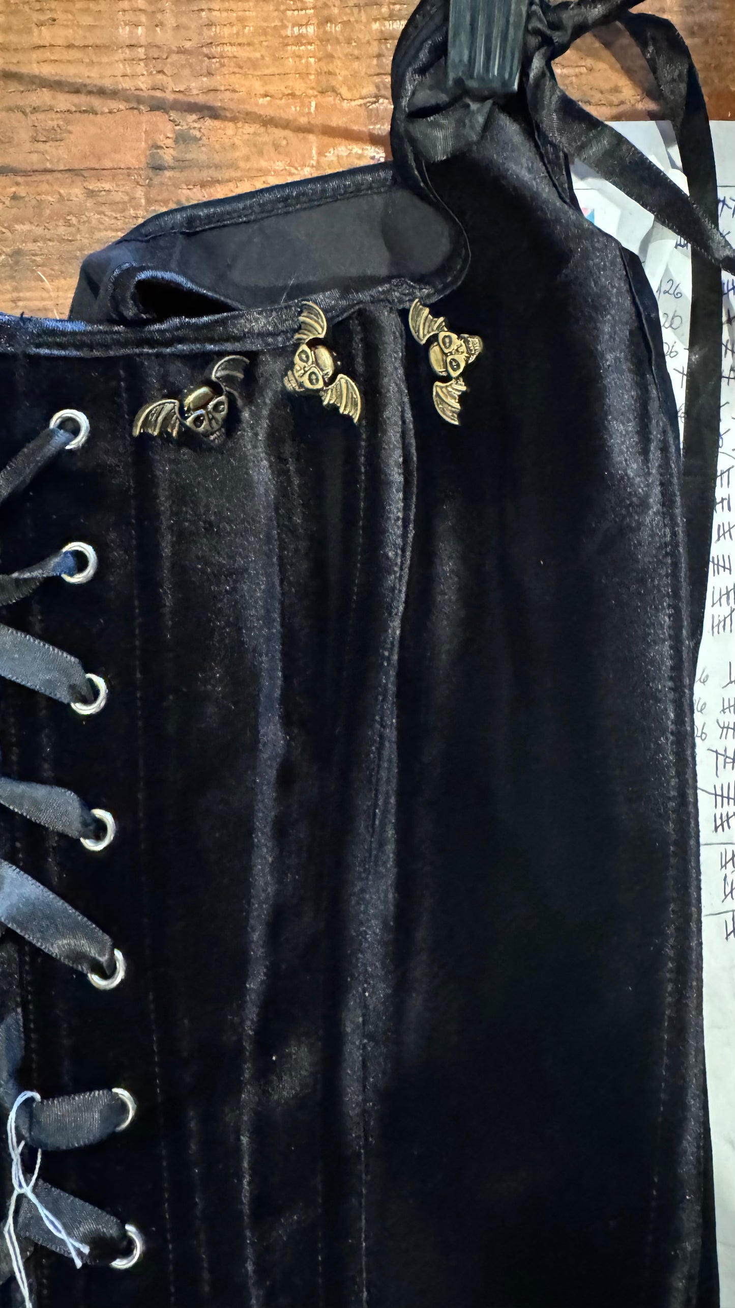 "Siren's Coin" Front Lace up Corset Top designed by Pirate Jacque