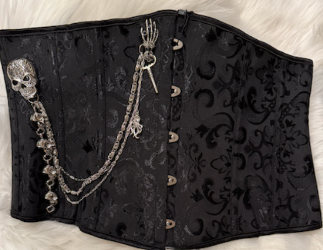 "Sweet Abyss" Underbust Corset designed by Pirate Jacque