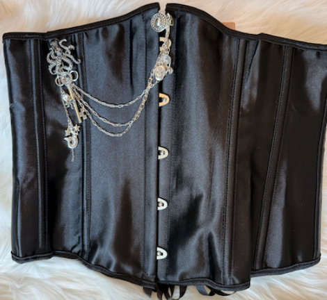 "Midnight Kiss" Underbust Corset