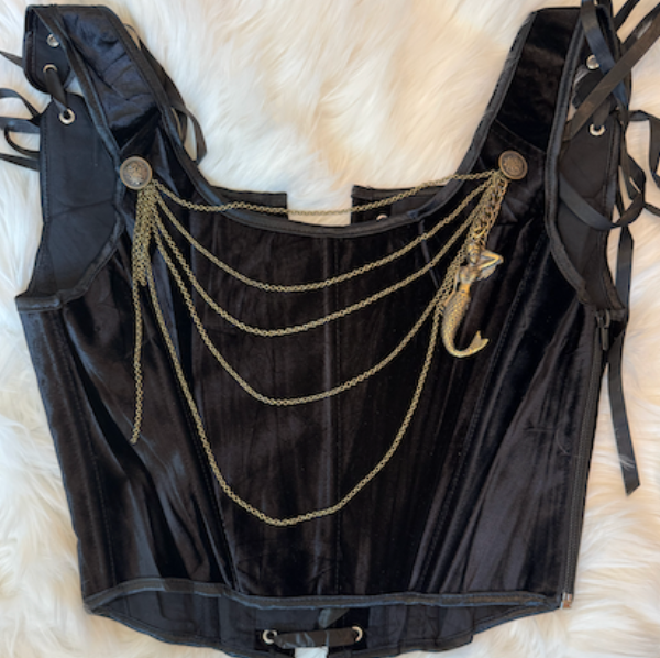Tidal Temptress front lace up corset top