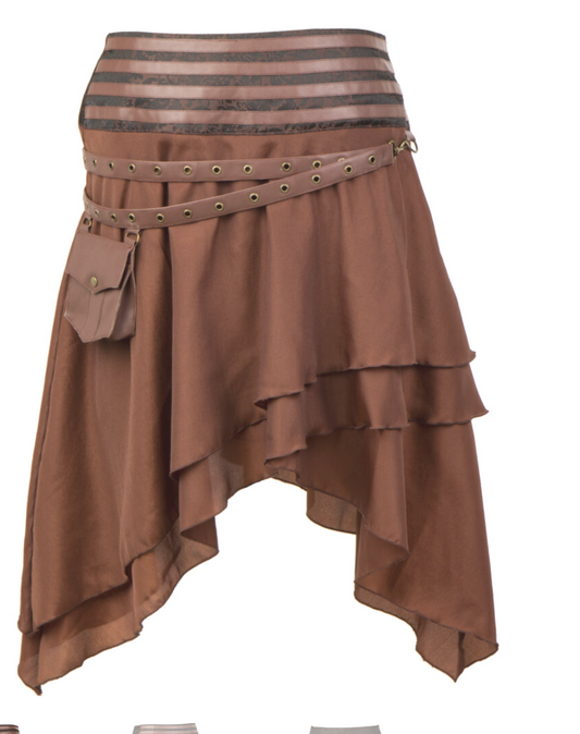 Pirate Brown Skirt