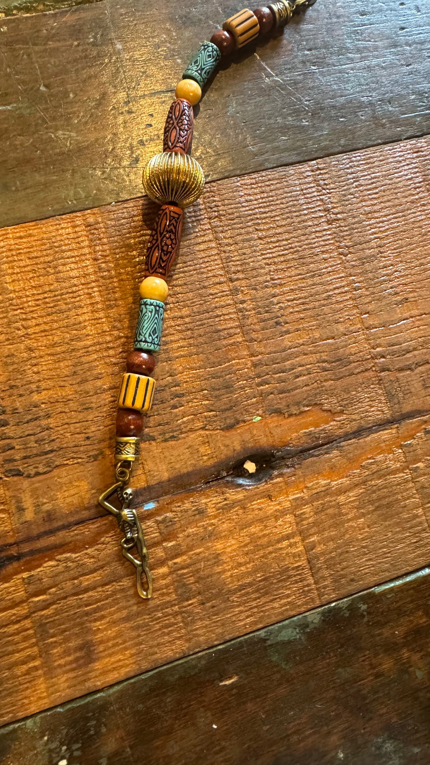 Skeleton Pirate Hair Beads