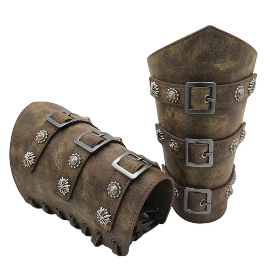 Gauntlet Wristband- faux leather