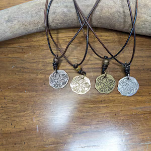 Pirate Coin Spanish Doubloon Necklace