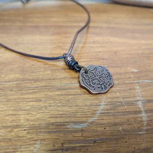 Pirate Coin Spanish Doubloon Necklace