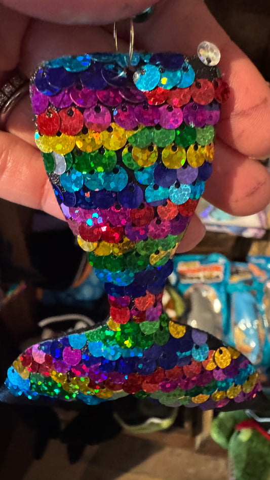 Mermaid tail beads